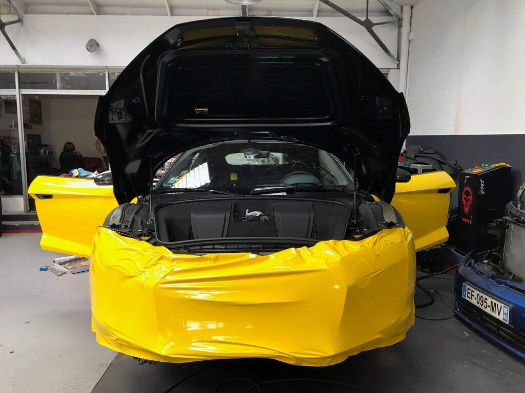 Total covering personnalisé sur Audi R8