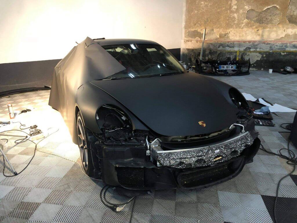 Covering personnalisé Porsche GT3