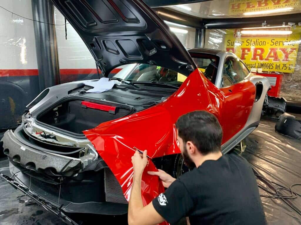 Total covering personnalisé Porsche GT2 RS