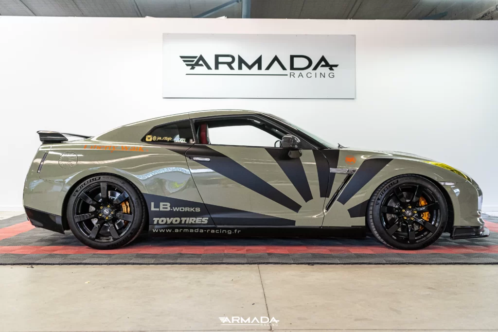 covering godzilla nissan GTR R35