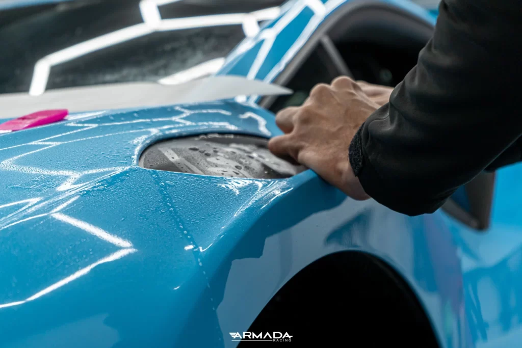 bodyfence lamborghini sto film de protection carrosserie
