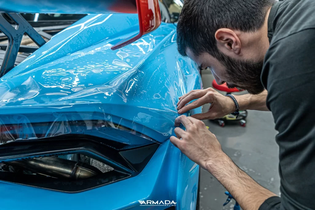 bodyfence lamborghini sto film de protection carrosserie