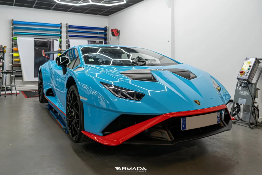 bodyfence lamborghini sto film de protection carrosserie